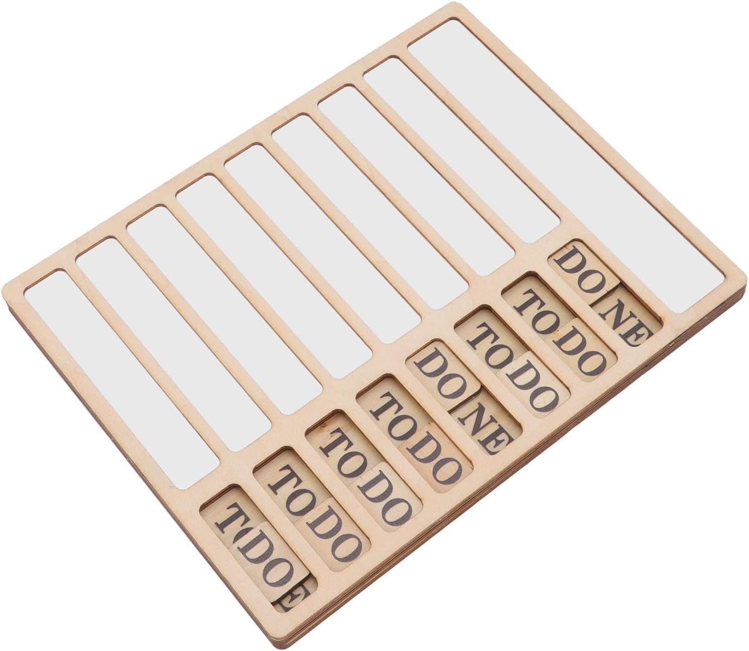 Family Center, Wooden Task Sheet Specification Chore Chart For Kids Kids Checklist Board 210x162x10mm task board for Home Organization