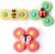 LiKee Strong Suction Cup Fidget Rotating Sensory Bath Toys for Baby Christmas Stocking Stuffers, Airplane Car Travel Table & Window Toys for Toddler Boys and Girls, 12+ Months