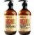 Argan Oil Shampoo and Conditioner Set – Sulfate Free Moroccan Care with Keratin – For Curly, Straight, Dry and Damaged Hair – Moisturizing, Hydrating, Anti Frizz Salon Technology