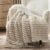 Bedsure Sherpa Throw Blanket for Couch – Super Soft, Cozy Fleece Thick Warm Blanket for Winter, GentleSoft Plush & Fluffy Christmas Throw Gift for Women, Room Decor, Beige, 50×60 Inches